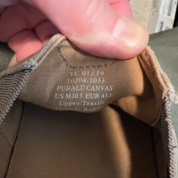 OluKai Puhalu Tan Loafers Slip-Ons Casual 10.5 - Picture 5 of 7